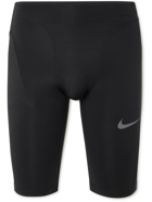 NIKE TRAINING - Pro Logo-Print Dri-FIT Shorts - Black