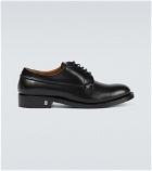 Burberry - Monogram leather Derby shoes