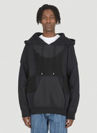 DRx FARMAxY FOR LN-CC Upcycled Crochet Hooded Sweatshirt