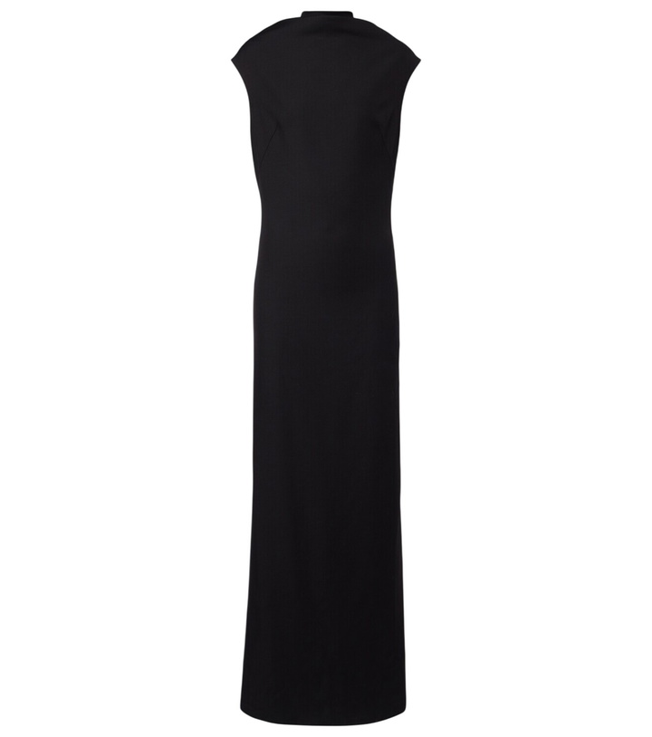 Photo: Brunello Cucinelli Monili draped wool-blend gown