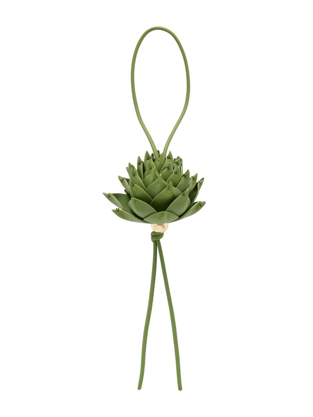 Photo: LOEWE - Paula's Ibiza Artichoke Leather and Gold-Tone Bag Charm