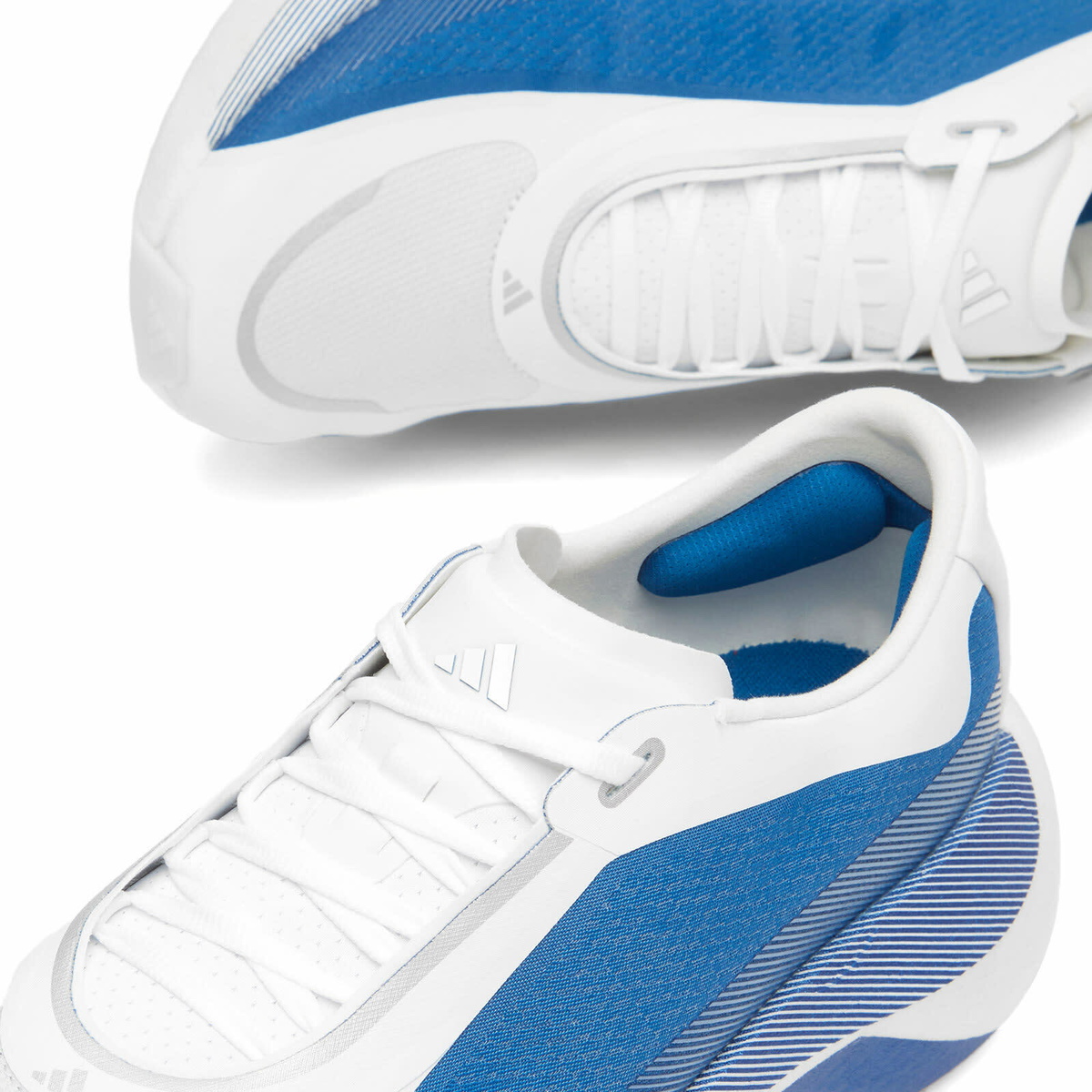 Adidas Men's Hyperboost Edge Sneaker in White/Equipment Blue