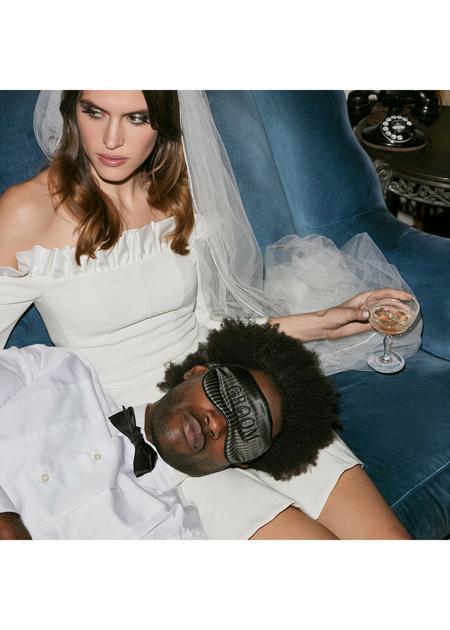 Slip Pure Silk Sleep Mask - Groom