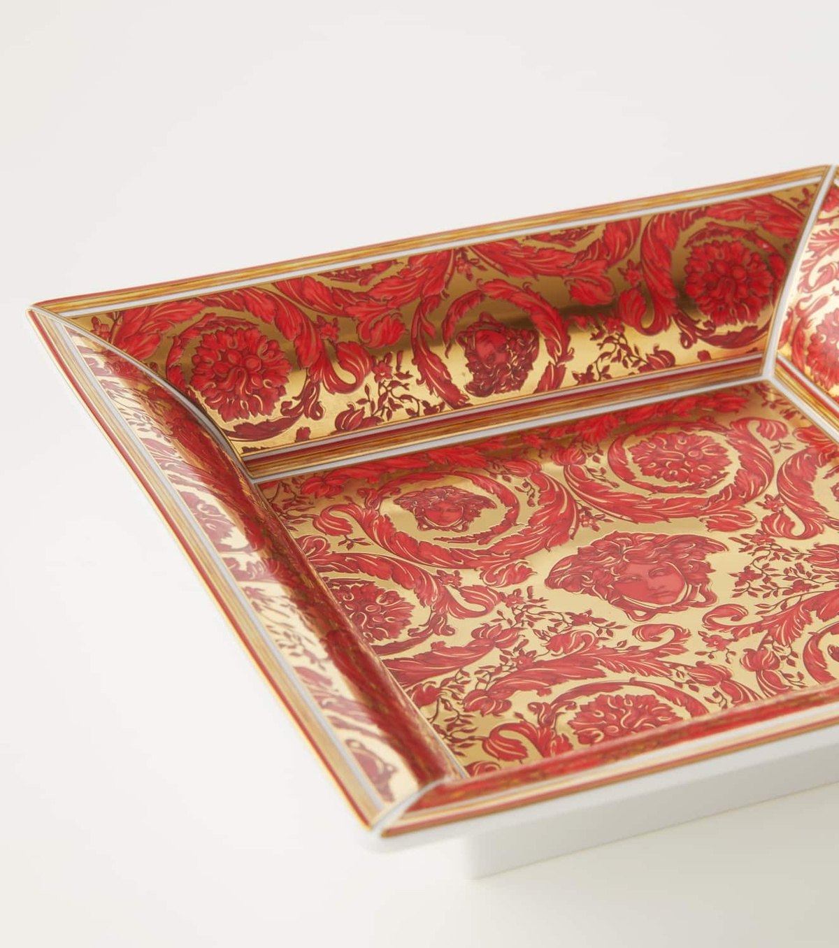 Versace Home Medusa Garland Medium decorative tray