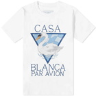 Casablanca Men's Par Avion T-Shirt in White