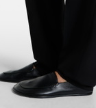 Calvin Klein Collection Vela leather loafers
