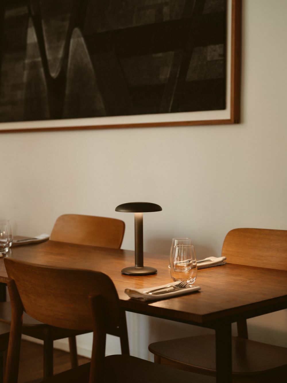 Flos Black Gustave Residential Table Lamp