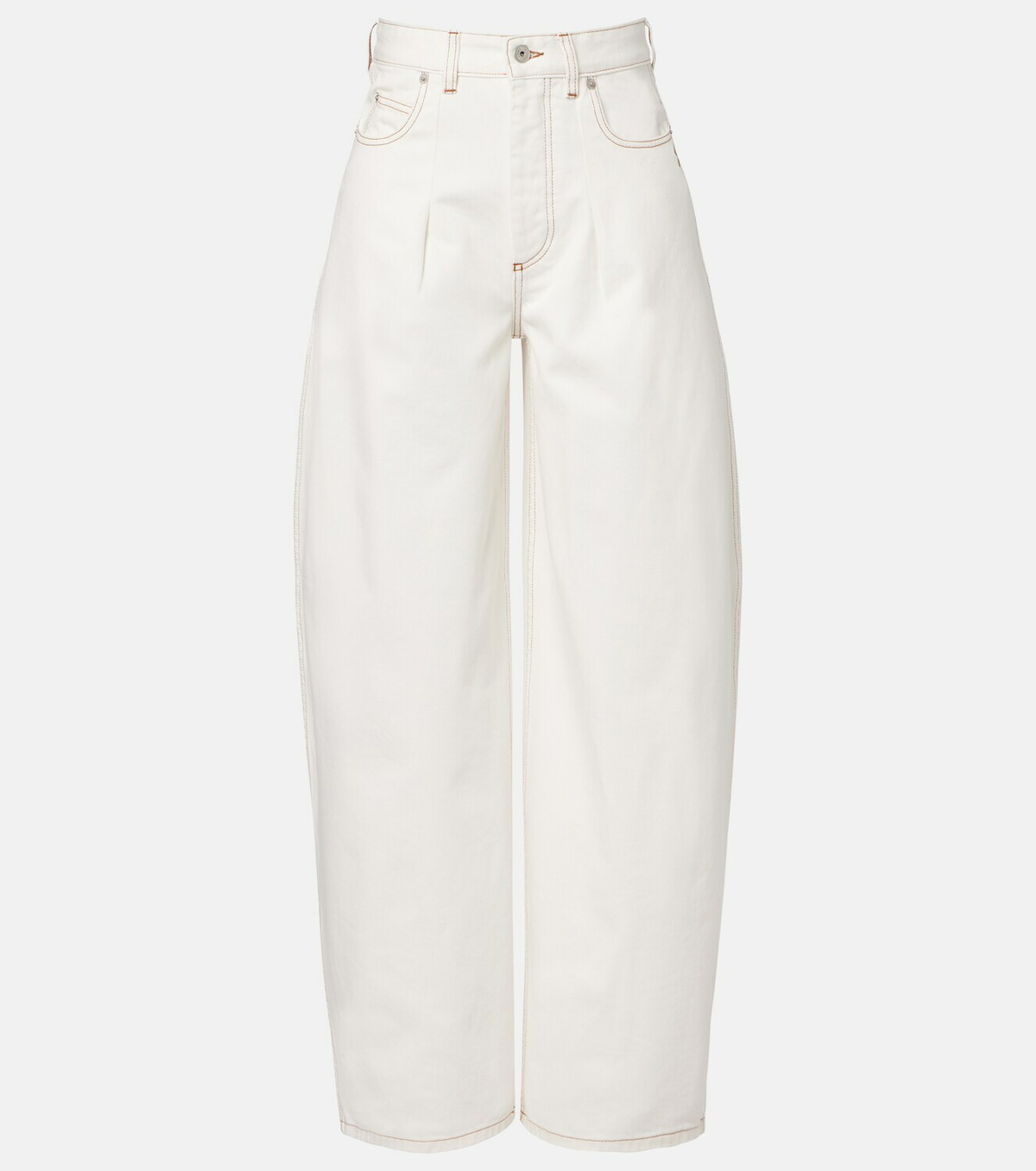 Jacquemus Ovalo De-Nîmes barrel-leg jeans