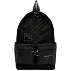 Off-White Black Unfinished Arrows Backpack