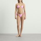 Marine Serre Women's Moon Printed Bikini Set in Pink
