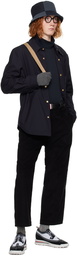 Thom Browne Navy 4-Bar Jacket