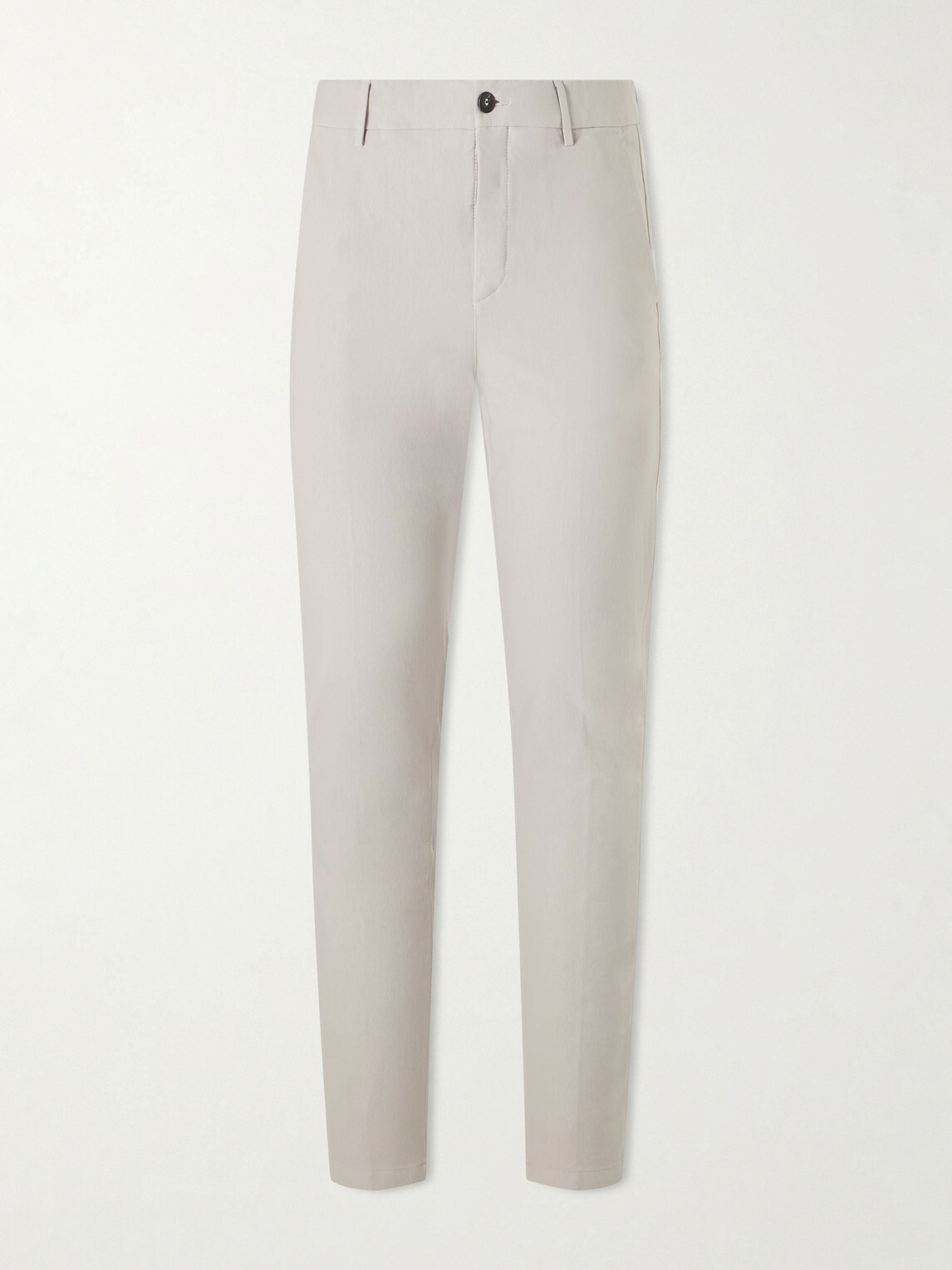 Eleventy - Straight-Leg Cotton-Blend Twill Chino - Neutrals