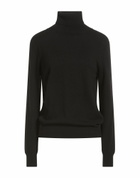 Agnona Womens Turtleneck in Black