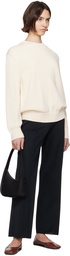 High Sport Navy Slinky Kick Trousers