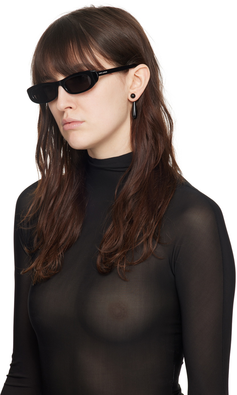 SAINT LAURENT SL 557 BLACK サングラス 常田大希 着用 一 番