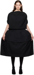 Comme des Garçons Black Sleeveless Blouse