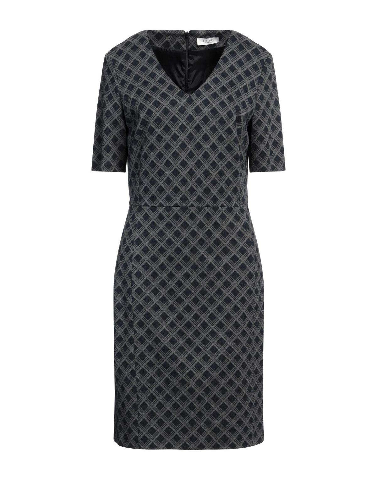Peserico Womens Midi dress in Grey