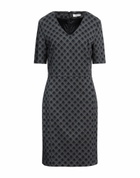 Peserico Womens Midi dress in Grey