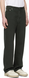Burberry Black Regular-Fit Jeans