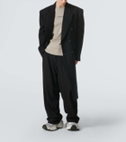 Balenciaga Double-breasted cashmere and wool overcoat