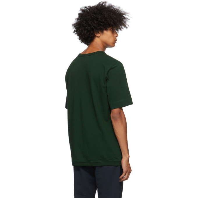 Dries Van Noten Green Thick T-Shirt Dries Van Noten Dries Van Noten Green Thick T-Shirt Dries Van Noten