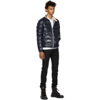 Moncler Navy Down Aubert Jacket