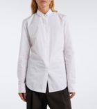 The Row Lapina cotton poplin shirt