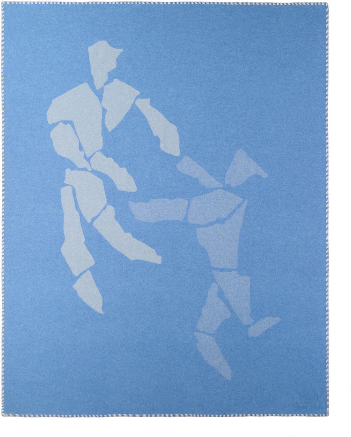 THE CONRAN SHOP Escapism Blue Striped Vase The Conran Shop