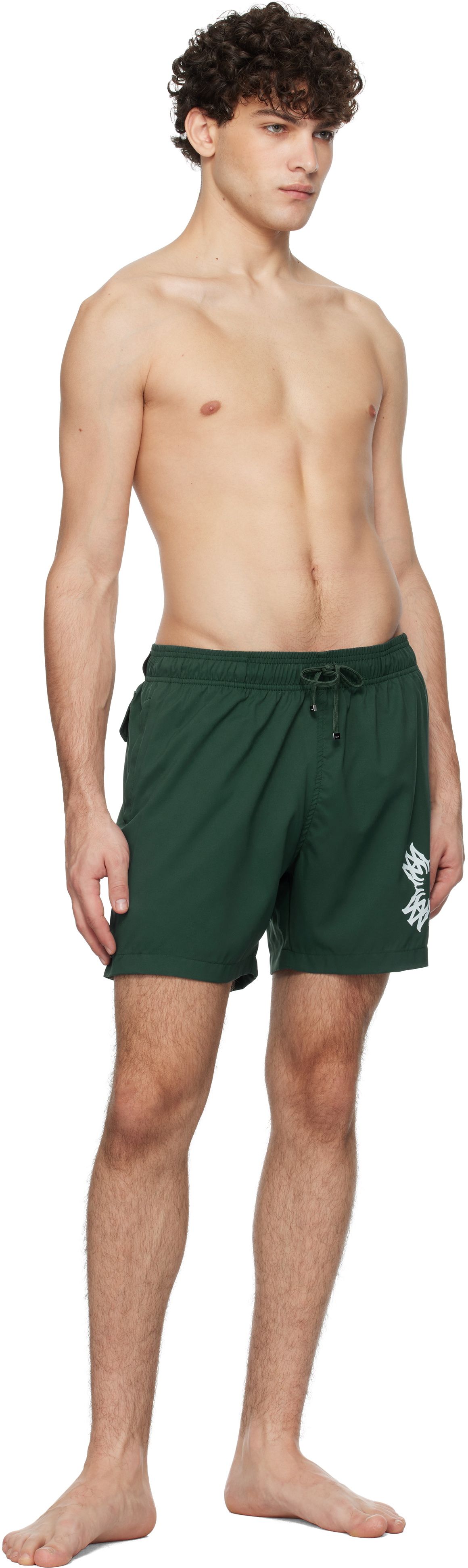 AMIRI Green MA Quad Swim Shorts Amiri