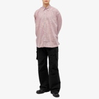 Our Legacy Men's Borrowed BD Shirt in Pink Kimble Check