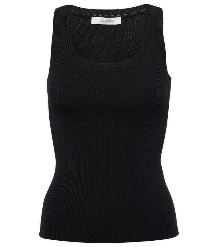 Photo: Max Mara Leisure Siro ribbed-knit tank top