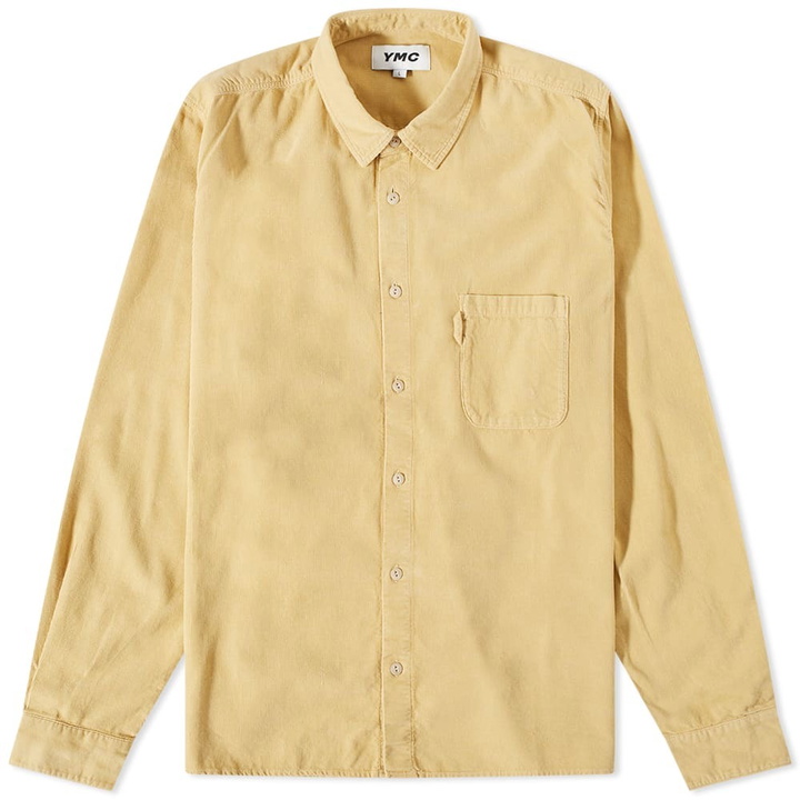 Photo: YMC Men's Cord Curtis Shirt in Beige