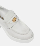 Miu Miu Leather loafer pumps