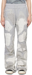 Who Decides War Gray Atom sweatpants