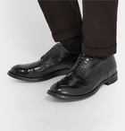 Officine Creative - Anatomia Polished-Leather Derby Shoes - Men - Black