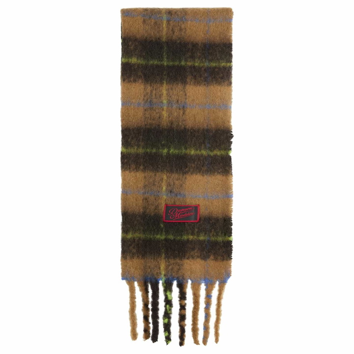 Photo: Damson Madder Women's DM Fluffy Scarf in Multi 