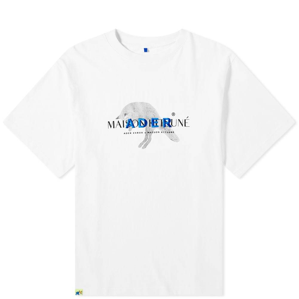 Maison Kitsune x ADER Error Tee White Mメゾンキツネ