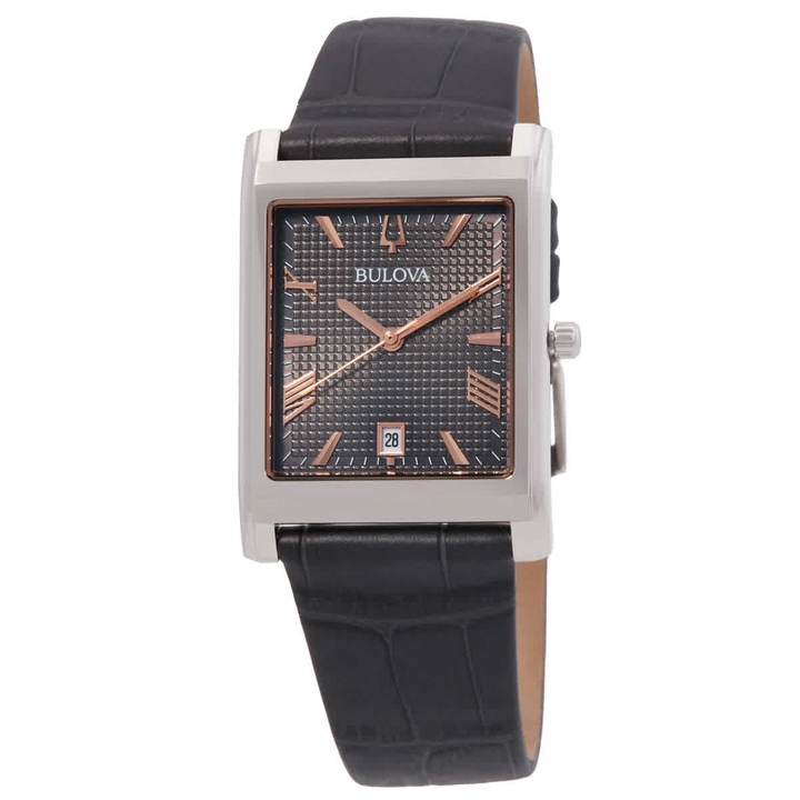 Photo: Bulova Sutton Quartz Grey Dial Watch 96B443