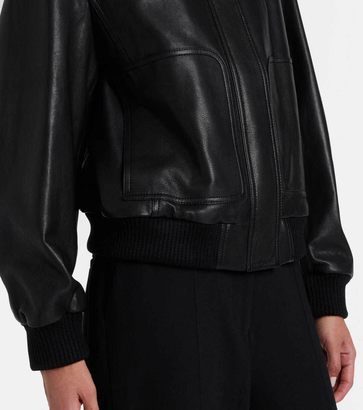 Nour Hammour Rios leather jacket