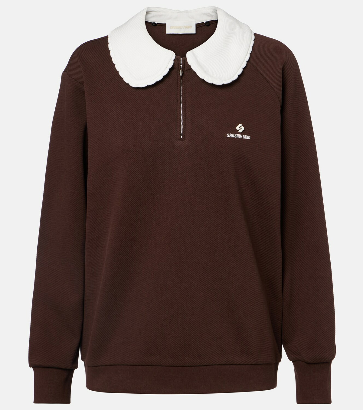 Shushu/Tong Logo cotton-blend sweatshirt