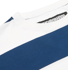 Neighborhood - Striped Cotton-Jersey T-Shirt - Men - Blue