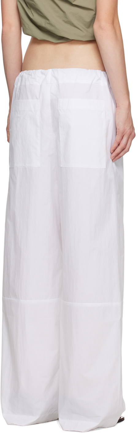 Paris Georgia White Enzo Track Pants