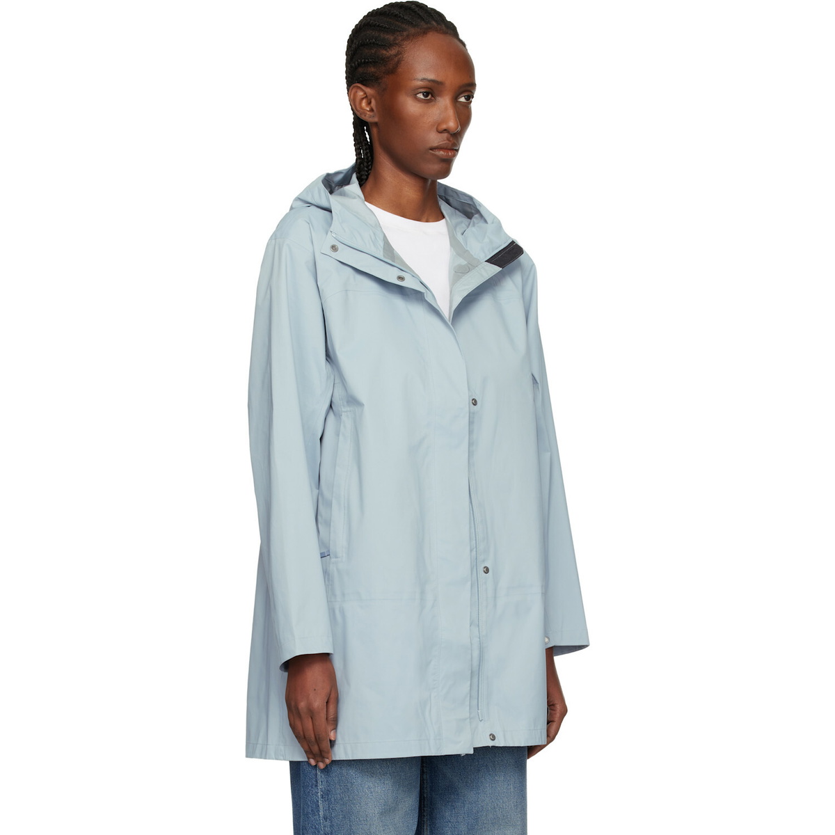 The North Face Blue Voyage Rain 3L Hooded Parka