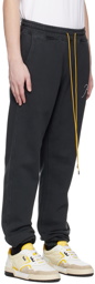 Rhude Black Classic Lounge Pants