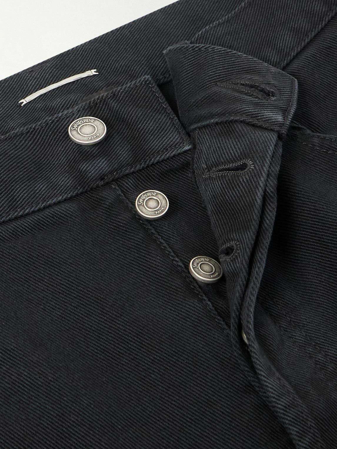 SAINT LAURENT - Straight-Leg Jeans - Black