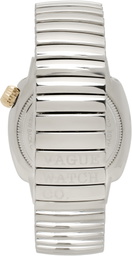TAKAHIROMIYASHITA TheSoloist. Silver VAGUE WATCH Co. Edition Coussin Extension Belt Watch