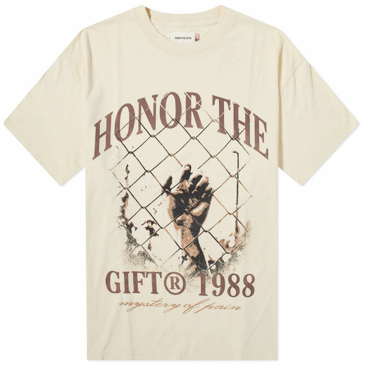 Photo: Honor the Gift Men's Mystery Of Pain T-Shirt in Bone