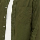 Gitman Vintage Men's Button Down Overdyed Oxford Shirt - END. Excl in Olive