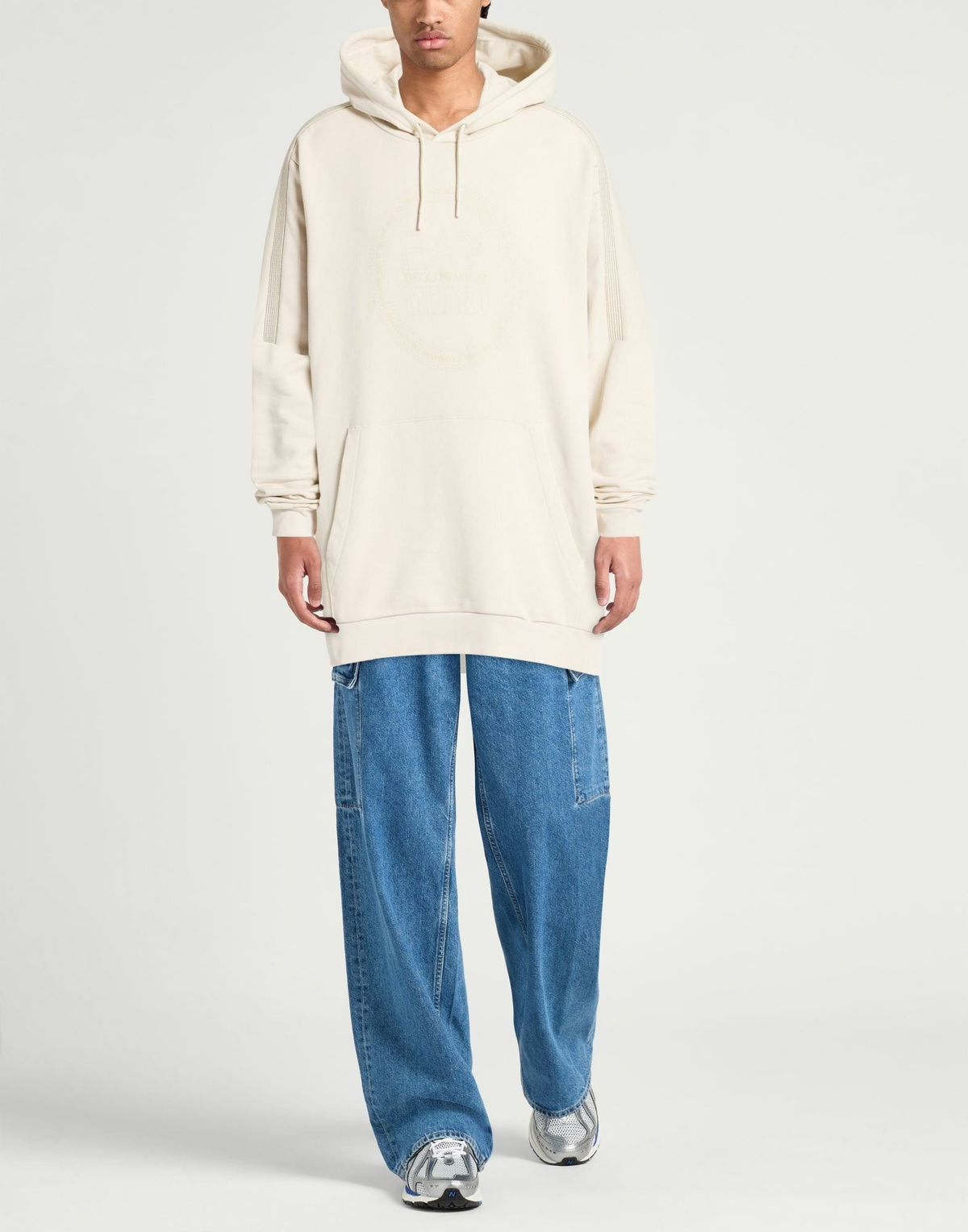 Ea7 Mens Sweatshirt in Beige