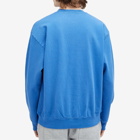 Sporty & Rich Men's Sports Sweatshirt in Imperial Blue/White